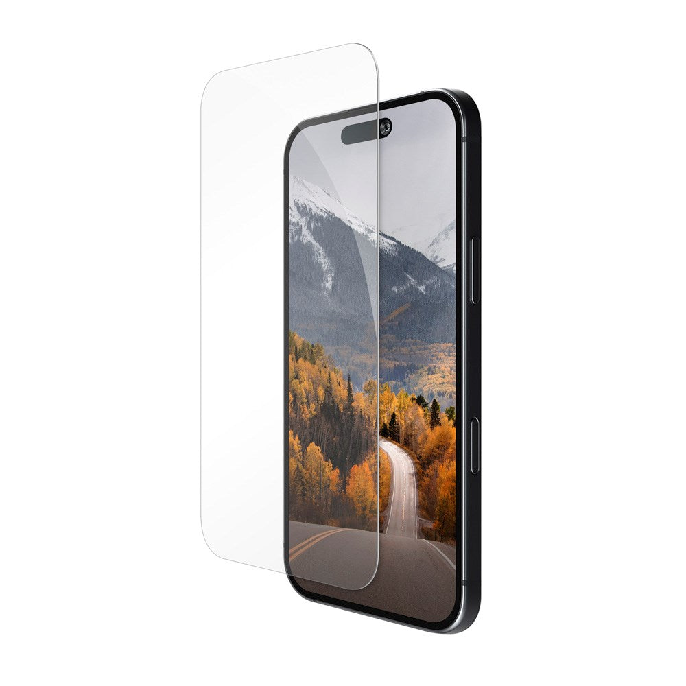 iPhone 17 Pro Max dbramante1928 Eco-Protect Glass Skjermbeskytter med Monteringsramme - Case Friendly - Gjennomsiktig