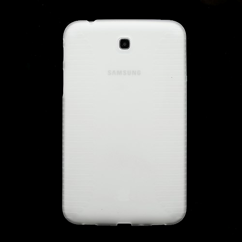 Samsung Galaxy Tab 3 7.0 Fleksibelt Deksel - Gjennomsiktig