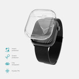 Epico Apple Watch 4/5/6/SE (44mm) Hero Case Fleksibelt Plastdeksel - Gjennomsiktig