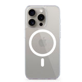 Epico iPhone 15 Pro Mag+ Hero Deksel - MagSafe-Kompatibel - Gjennomsiktig