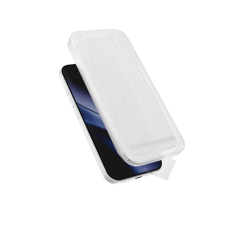iPhone 18 Pro Epico Privacy AntiReflective Glass 3D Skjermbeskyttelsesglass m. Monteringsramme - Gjennomsiktig