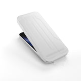 iPhone 18 Pro Epico Privacy AntiReflective Glass 3D Skjermbeskyttelsesglass m. Monteringsramme - Gjennomsiktig