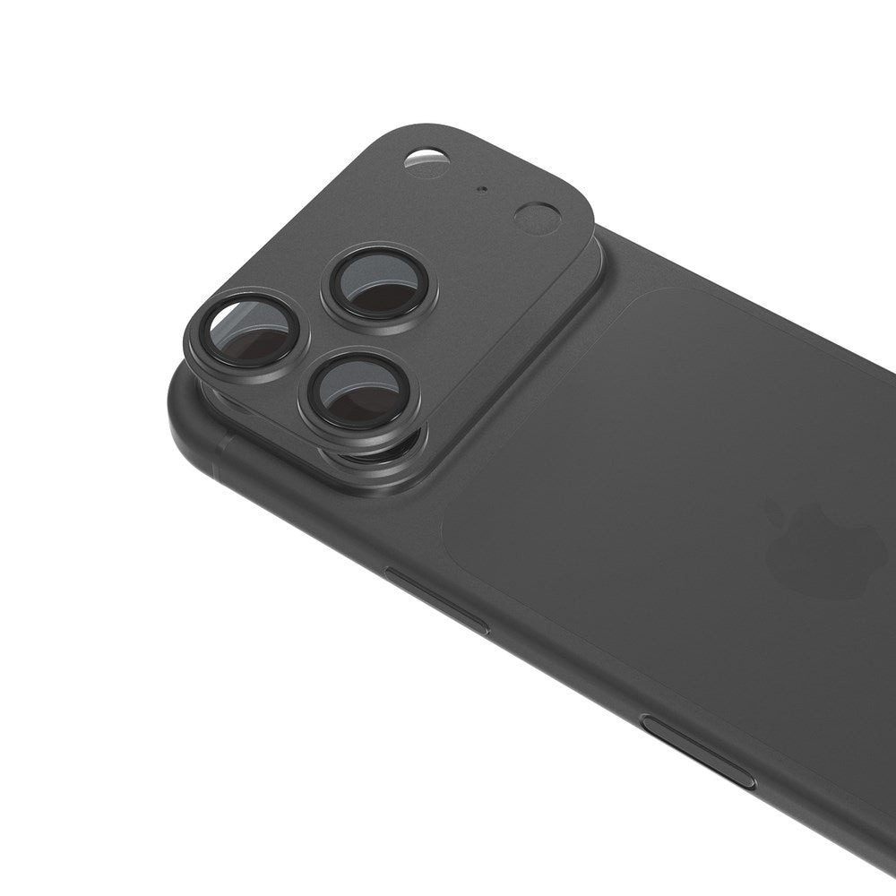iPhone 18 Pro Epico Aluminium Kameralinsbeskyttelse - Svart
