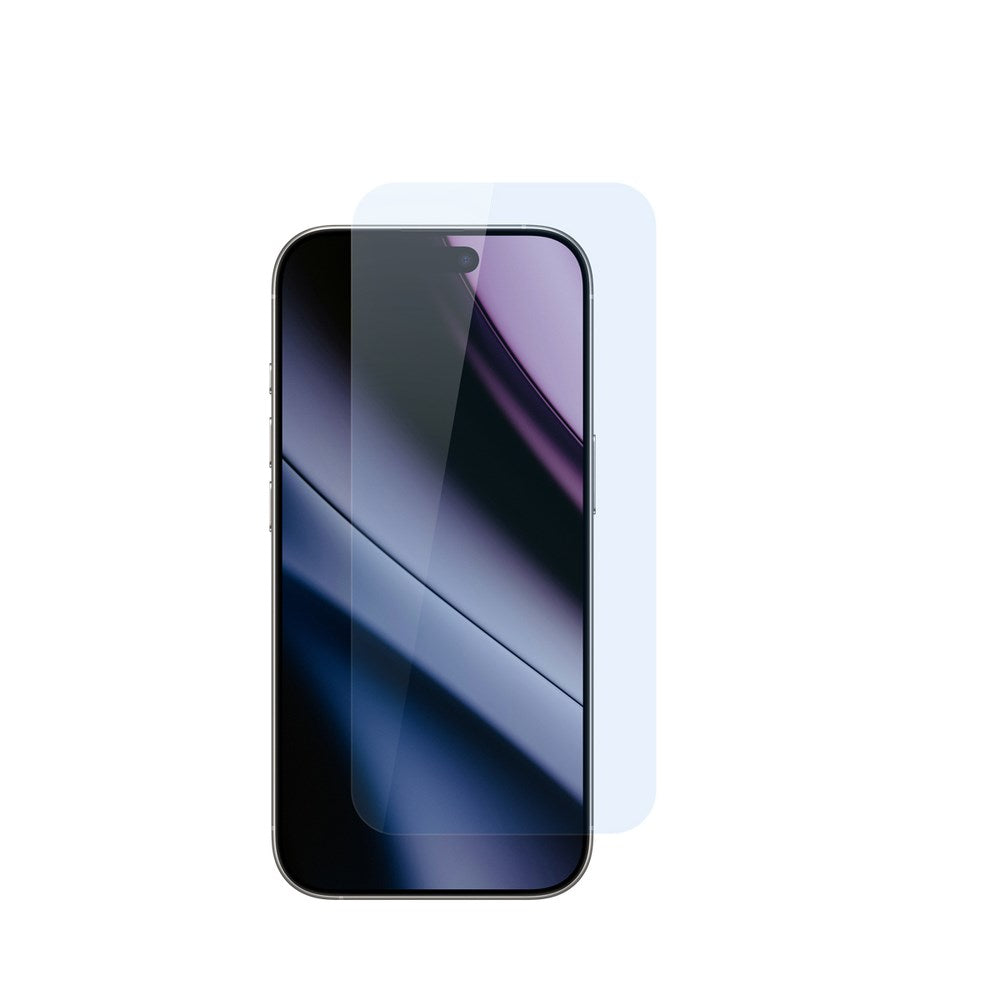 iPhone 18 Pro / 17 Pro Epico Glass Protector Skjermbeskyttelsesglass med Monteringsramme - Gjennomsiktig