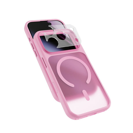 iPhone 18 Pro Max / 17 Pro Max Epico HeroMatte Pro Mag+ Deksel m. Kamerabeskyttelse - MagSafe Kompatibel - Rosa