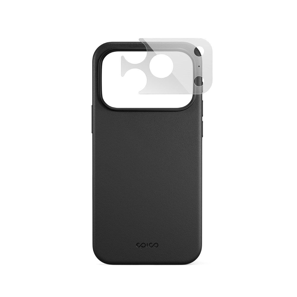 iPhone 18 Pro Max / 17 Pro Max Epico Leather Pro Mag+ Deksel m. Kamerabeskyttelse - MagSafe Kompatibel - Svart