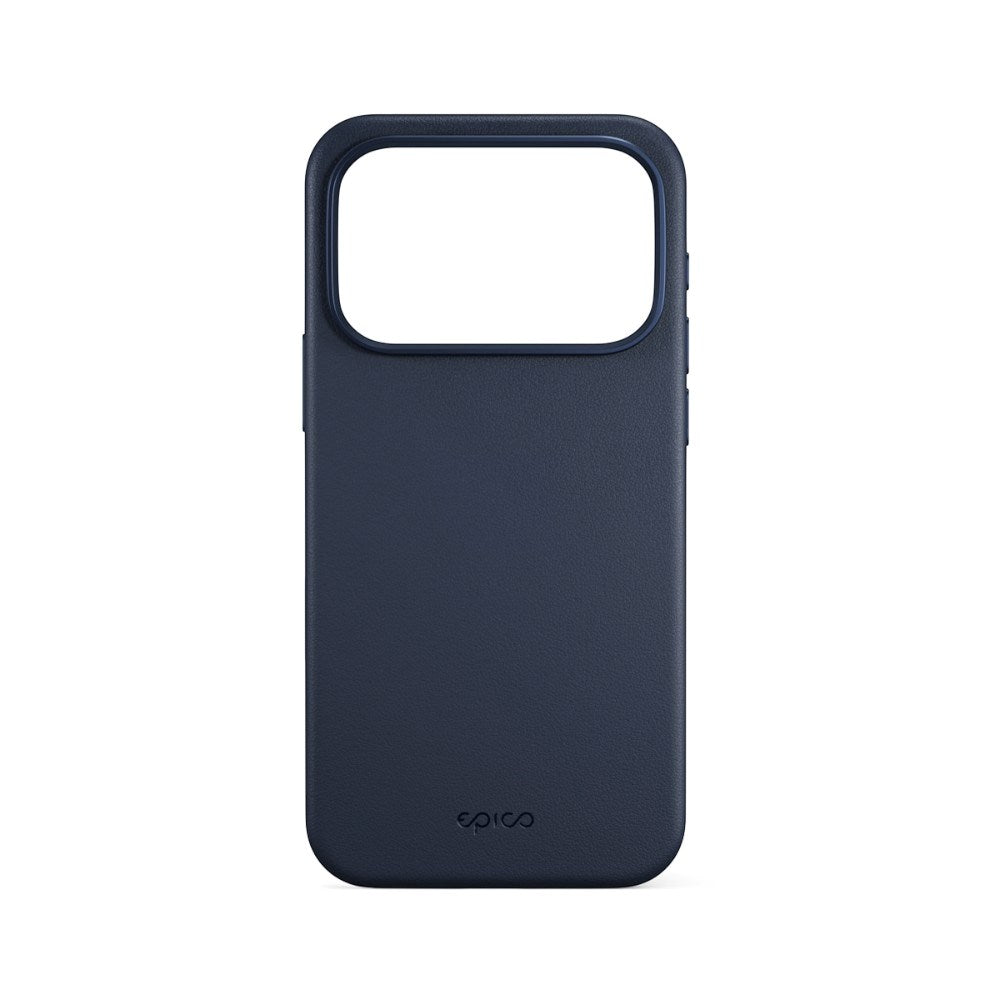 iPhone 18 Pro / 17 Pro Epico Leather Pro Mag+ Deksel m. Kamerabeskyttelse - MagSafe Kompatibel - Blå