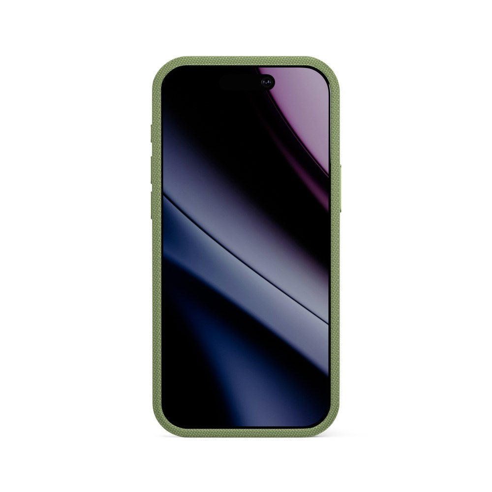 iPhone 18 Pro / 17 Pro Epico SolidWoven Pro Mag+ Deksel m. Kamerabeskyttelse - MagSafe Kompatibel - Grønn