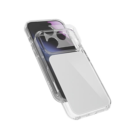 iPhone 18 Pro / 17 Pro Epico Tile Mag+ Deksel m. Kamerabeskyttelse - MagSafe Kompatibel - Grå