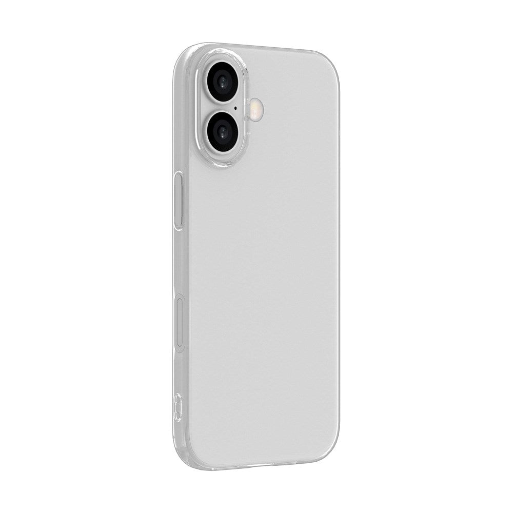 eSTUFF iPhone 17 INFINITE VIENNA Fleksibelt Plast Deksel - 100% Resirkulert Plast - Gjennomsiktig