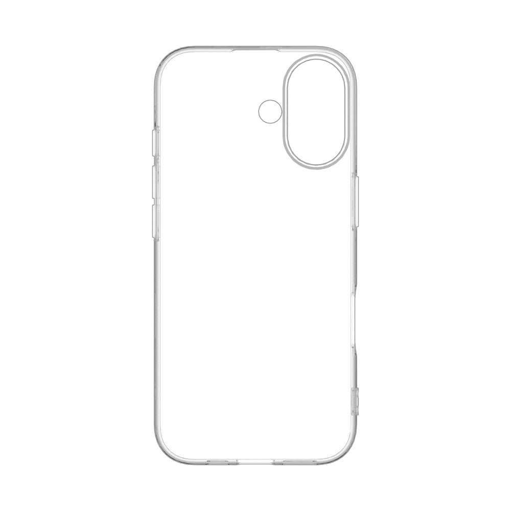 eSTUFF iPhone 17 INFINITE VIENNA Fleksibelt Plast Deksel - 100% Resirkulert Plast - Gjennomsiktig