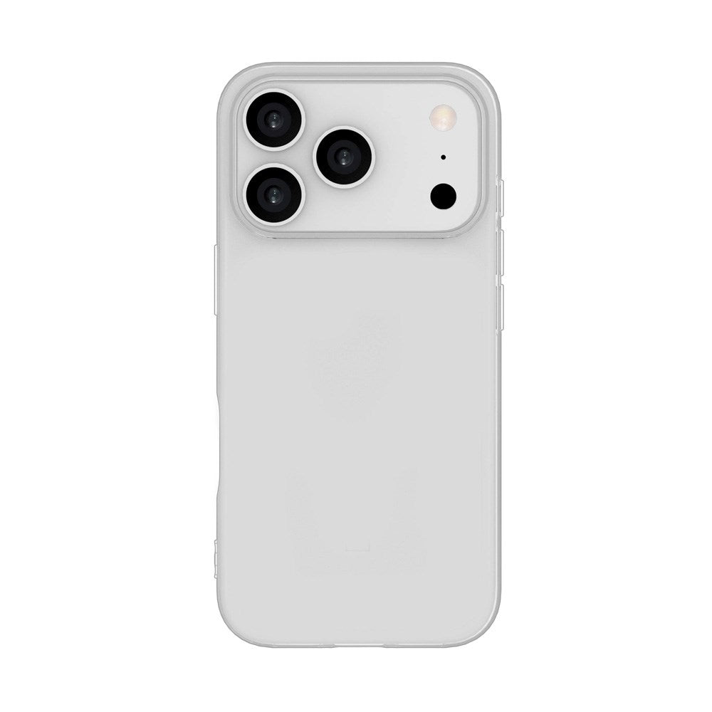 eSTUFF iPhone 17 Pro INFINITE VIENNA Fleksibelt Plast Deksel - 100% Resirkulert Plast - Gjennomsiktig