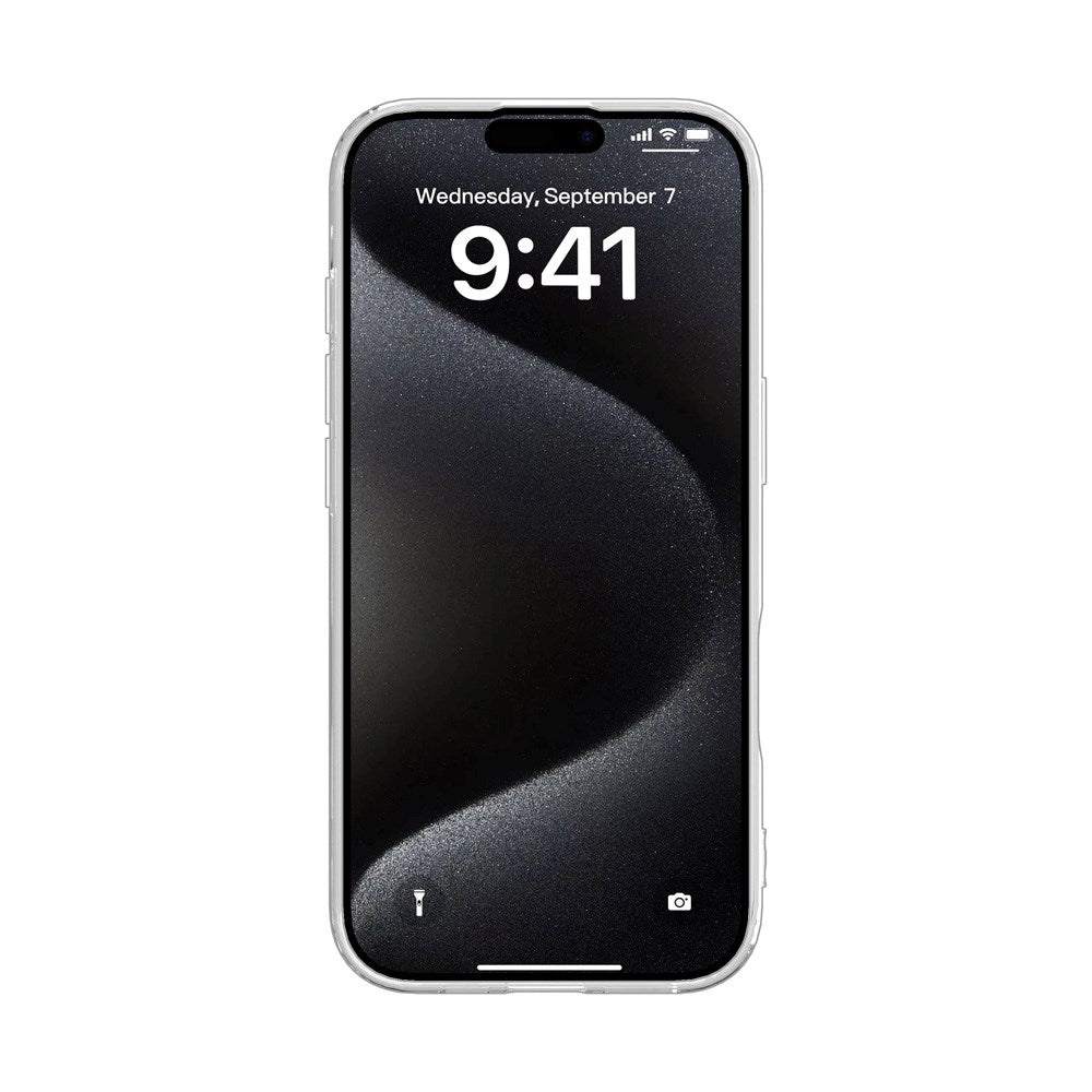 eSTUFF iPhone 17 Pro INFINITE VIENNA Fleksibelt Plast Deksel - 100% Resirkulert Plast - Gjennomsiktig