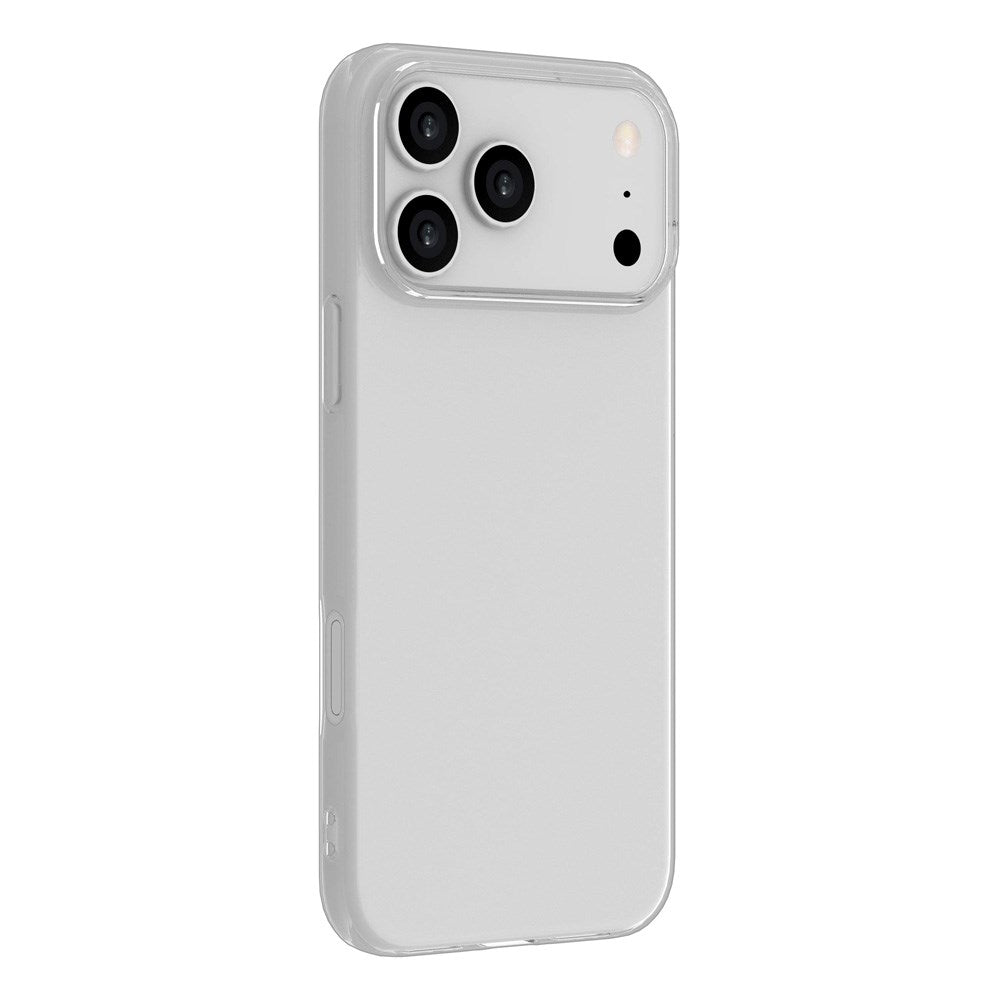 eSTUFF iPhone 17 Pro Max INFINITE VIENNA Fleksibelt Plast Deksel - 100% Resirkulert Plast - Gjennomsiktig