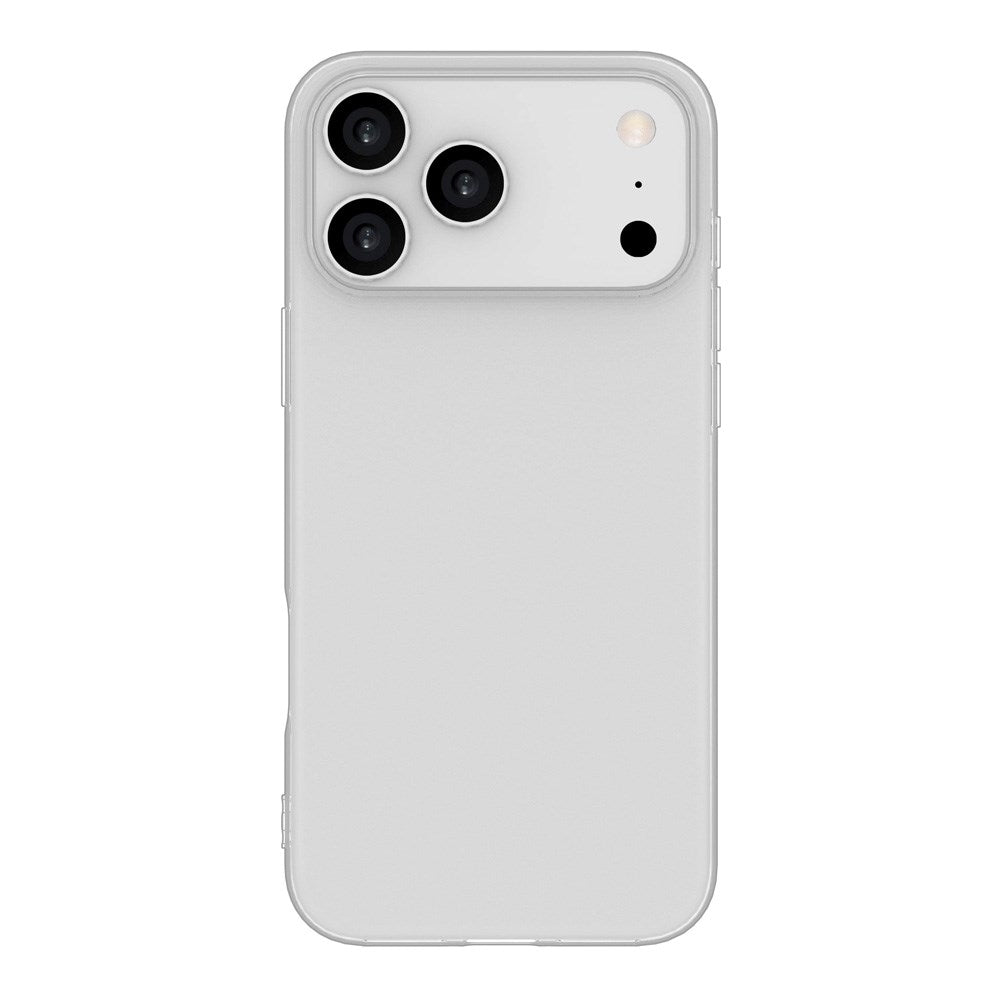 eSTUFF iPhone 17 Pro Max INFINITE VIENNA Fleksibelt Plast Deksel - 100% Resirkulert Plast - Gjennomsiktig