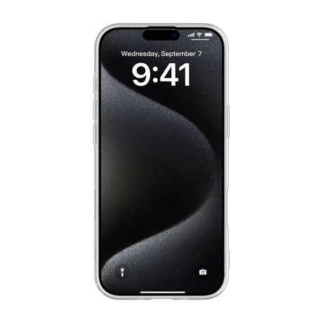 eSTUFF iPhone 17 Pro Max INFINITE VIENNA Fleksibelt Plast Deksel - 100% Resirkulert Plast - Gjennomsiktig