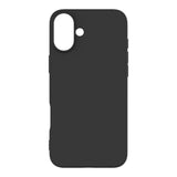 eSTUFF iPhone 16 Plus INFINITE VIENNA Fleksibelt Plastdeksel - 100% Resirkulert Plast - Svart