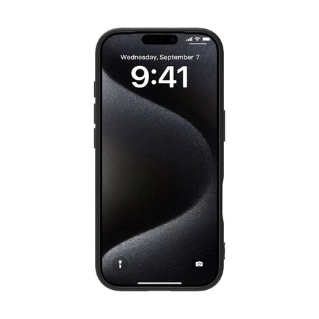 eSTUFF iPhone 17 INFINITE VIENNA Fleksibelt Plast Deksel - 100% Resirkulert Plast - Svart