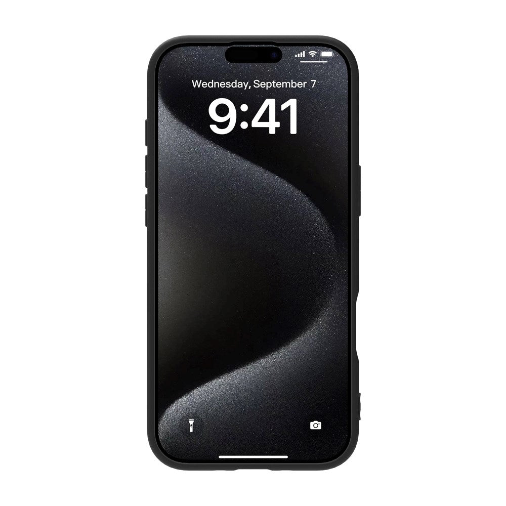 eSTUFF iPhone Air INFINITE VIENNA Fleksibelt Plast Deksel - 100% Resirkulert Plast - Svart