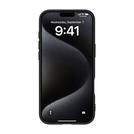 eSTUFF iPhone Air INFINITE VIENNA Fleksibelt Plast Deksel - 100% Resirkulert Plast - Svart