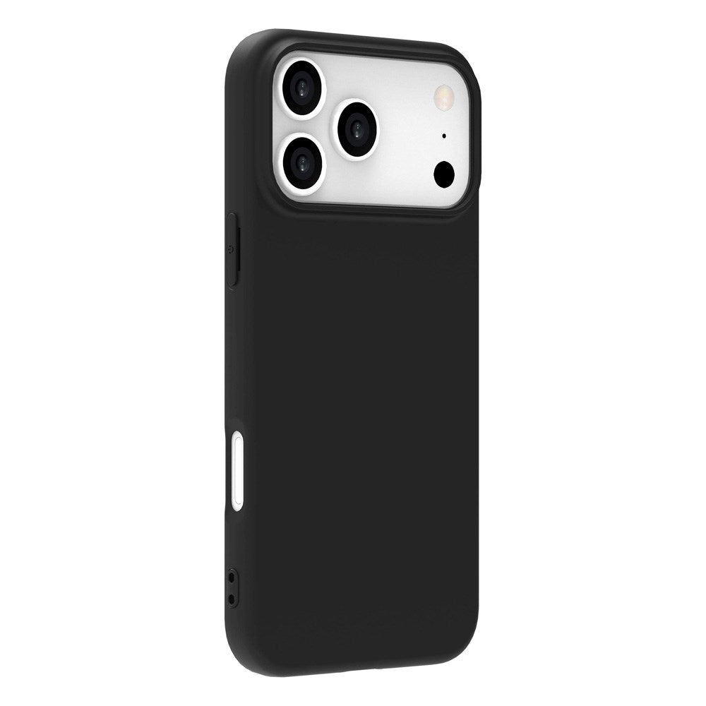 eSTUFF iPhone 17 Pro Max INFINITE VIENNA Fleksibelt Plast Deksel - 100% Resirkulert Plast - Svart