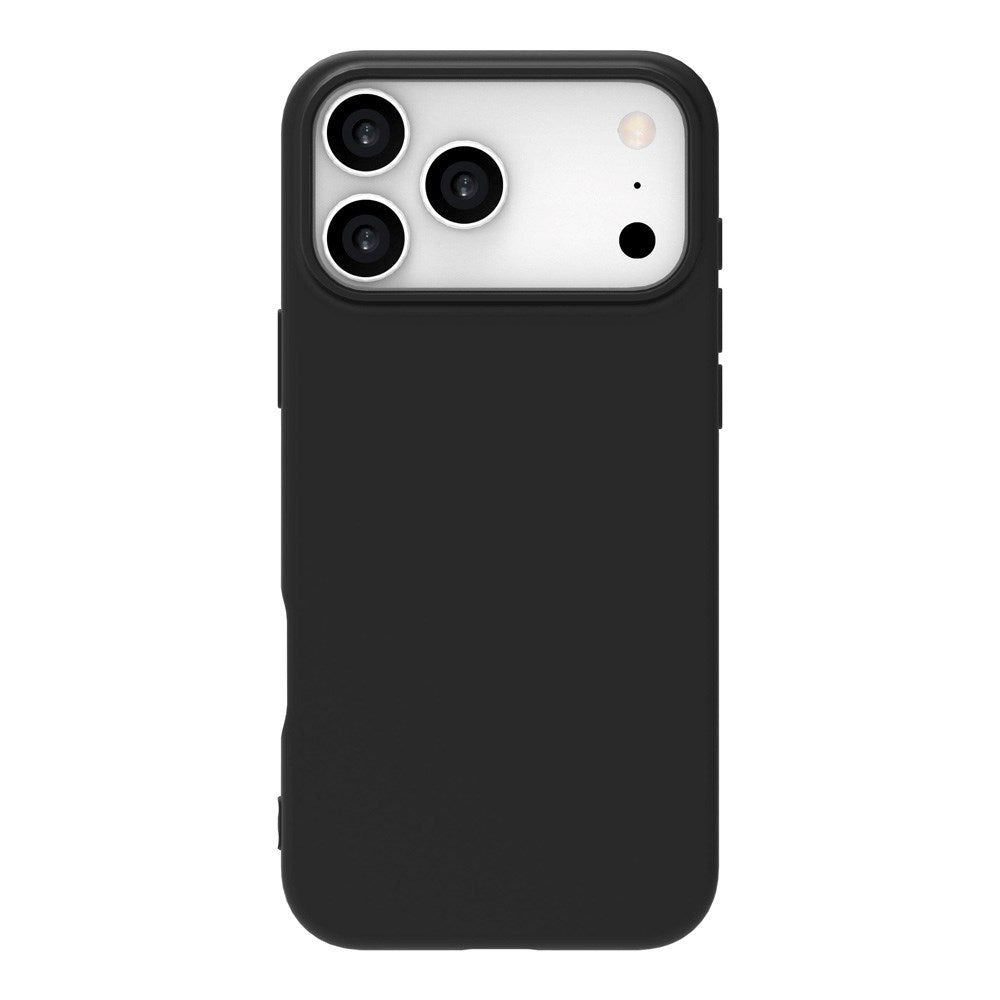 eSTUFF iPhone 17 Pro Max INFINITE VIENNA Fleksibelt Plast Deksel - 100% Resirkulert Plast - Svart