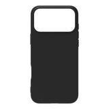 eSTUFF iPhone 17 Pro Max INFINITE VIENNA Fleksibelt Plast Deksel - 100% Resirkulert Plast - Svart