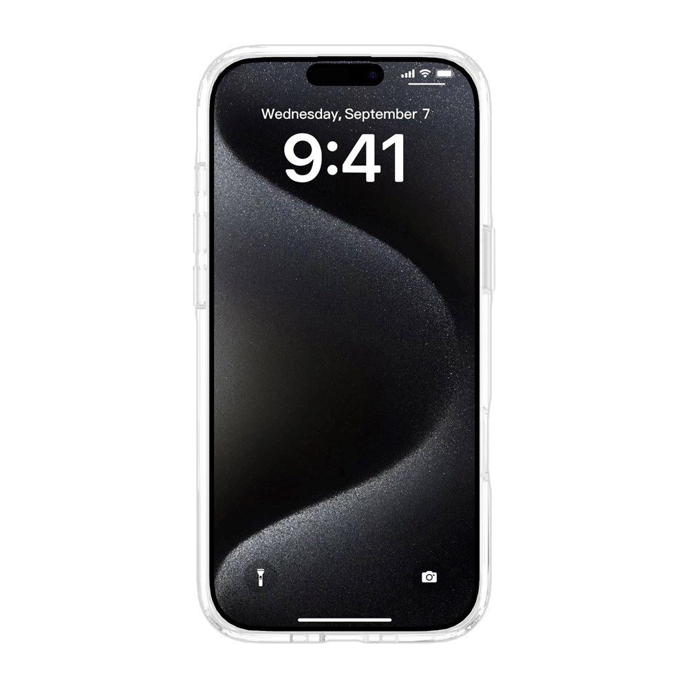 eSTUFF iPhone Air INFINITE OSLO Hybrid Plast Deksel - MagSafe Kompatibel - Gjennomsiktig