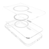 eSTUFF iPhone Air INFINITE OSLO Hybrid Plast Deksel - MagSafe Kompatibel - Gjennomsiktig