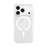 eSTUFF iPhone 17 Pro INFINITE OSLO Hybrid Plast Deksel - MagSafe Kompatibel - Gjennomsiktig