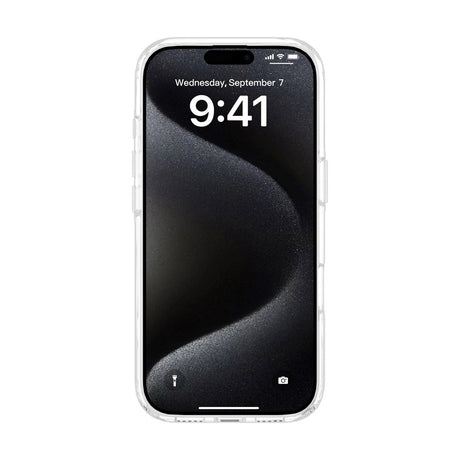 eSTUFF iPhone 17 Pro INFINITE OSLO Hybrid Plast Deksel - MagSafe Kompatibel - Gjennomsiktig