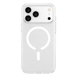 eSTUFF iPhone 17 Pro Max INFINITE OSLO Hybrid Plast Deksel - MagSafe Kompatibel - Gjennomsiktig