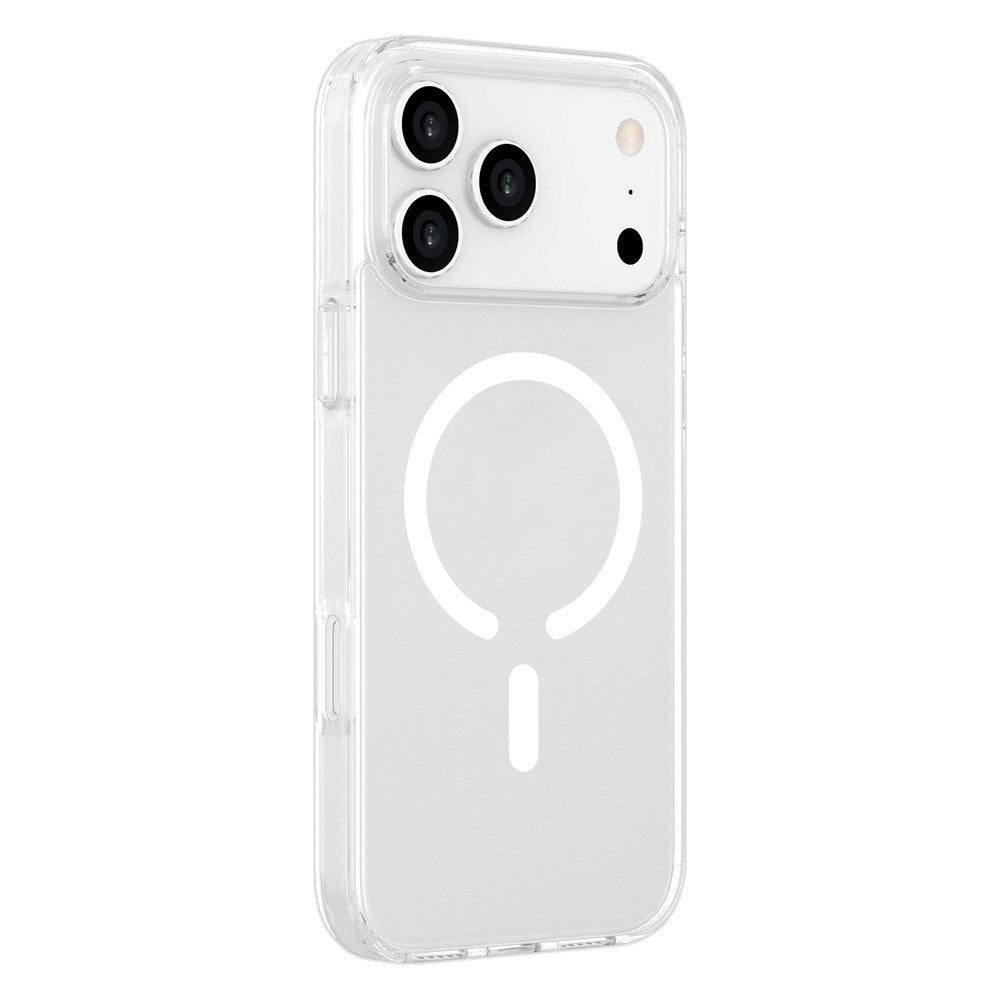 eSTUFF iPhone 17 Pro Max INFINITE OSLO Hybrid Plast Deksel - MagSafe Kompatibel - Gjennomsiktig