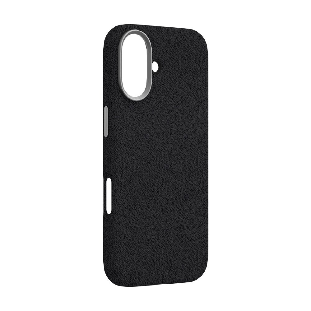 eSTUFF iPhone 17 INFINITE VENICE Kunstskinntrukket Plast Deksel – MagSafe Kompatibelt – Svart