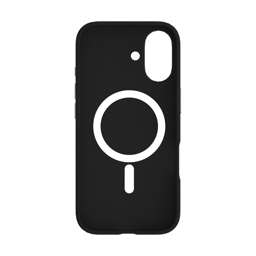 eSTUFF iPhone 17 INFINITE VENICE Kunstskinntrukket Plast Deksel – MagSafe Kompatibelt – Svart