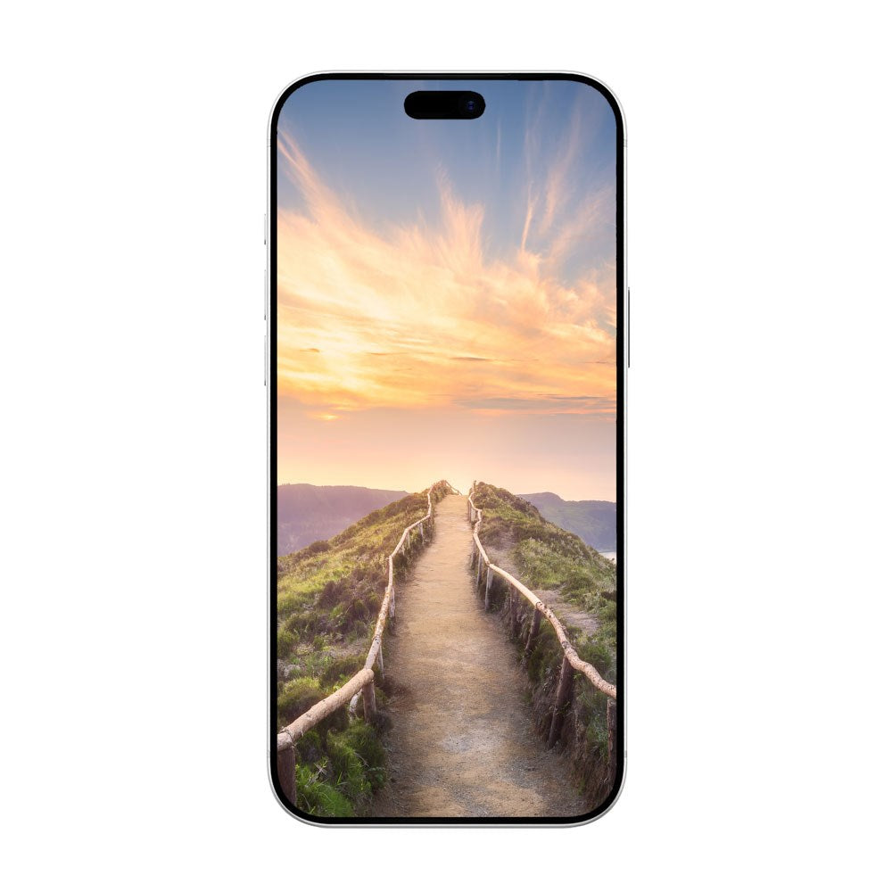 iPhone 18 Pro Max dbramante1928 Eco-Shield Privacy Skjermbeskytter med Installasjonsramme - Gjennomsiktig
