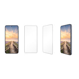 Samsung Galaxy S26 dbramante1928 Eco-Shield Skjermbeskytter - Gjennomsiktig / Svart Kant