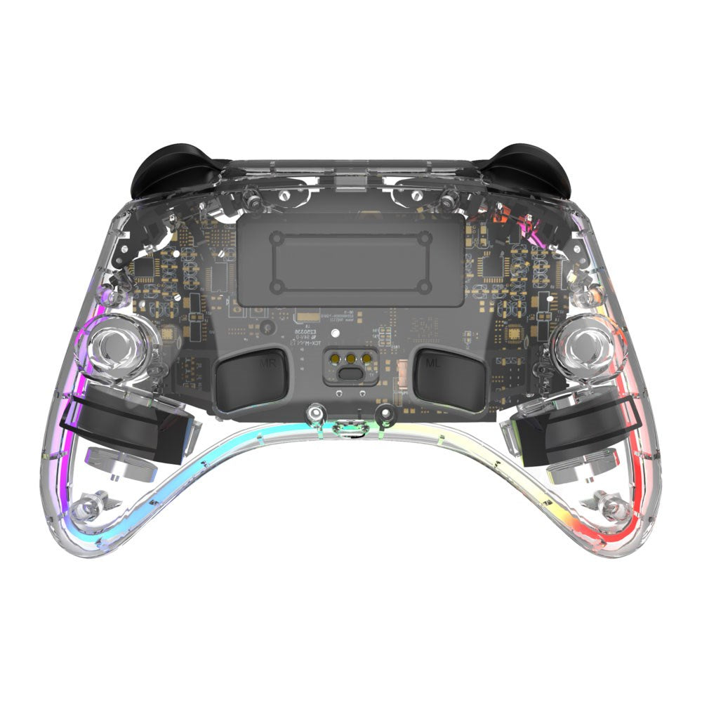 Deltaco Trådløs Gaming Controller til Nintendo Switch 2 - Gjennomeiktig