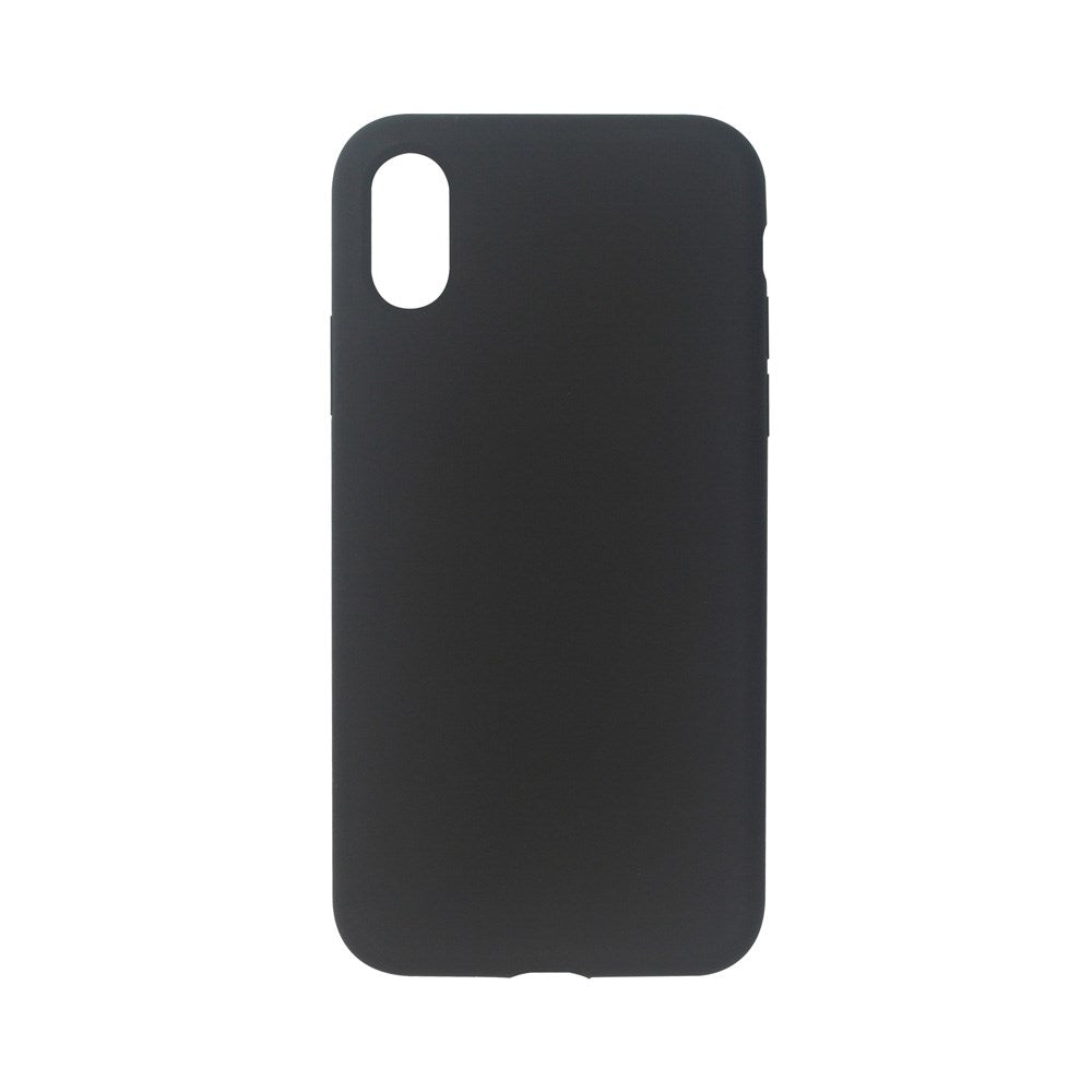 GreenMind iPhone X / XS Fôret Silikon Deksel - Svart