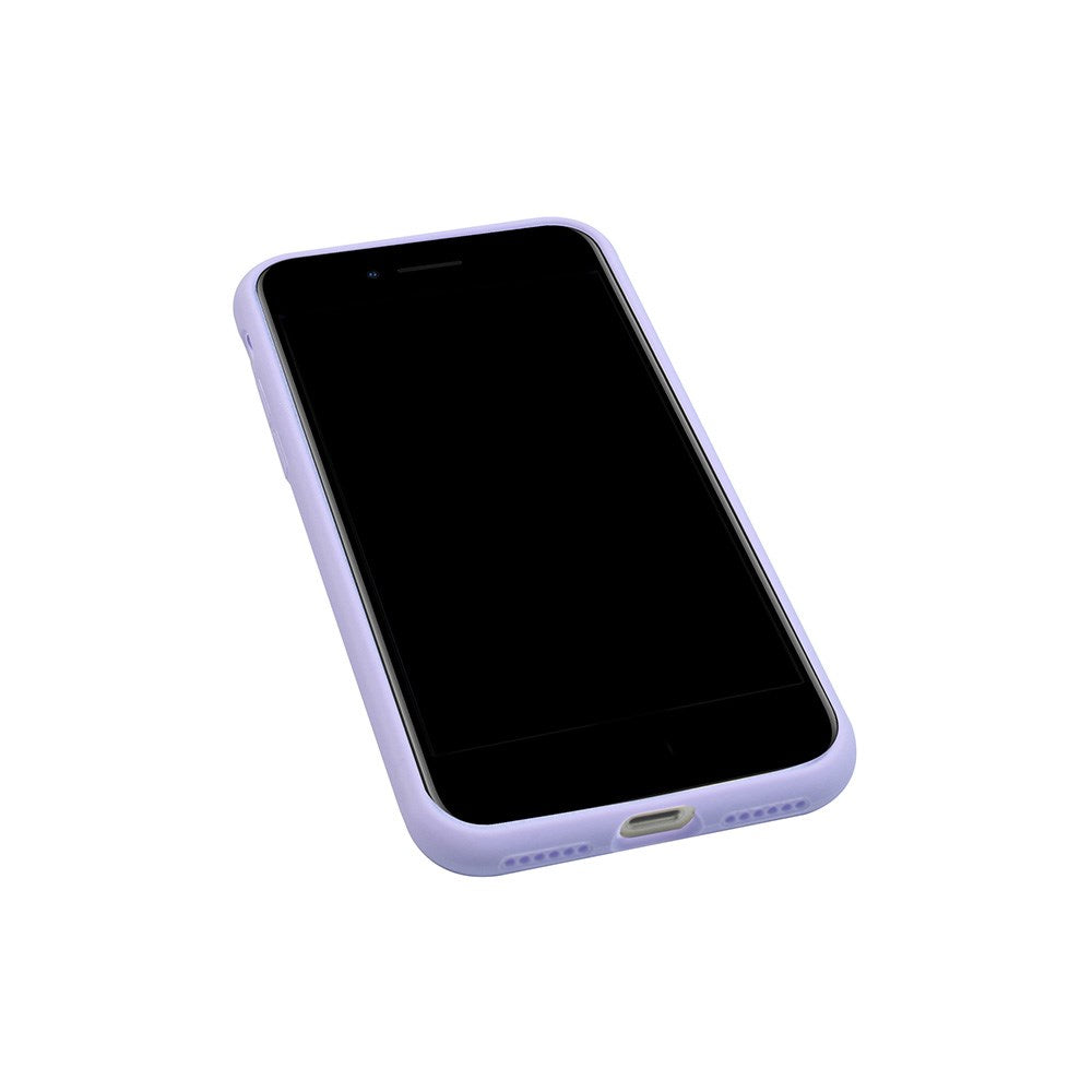 GreenMind iPhone X / XS Fôret Silikon Deksel - Lilla