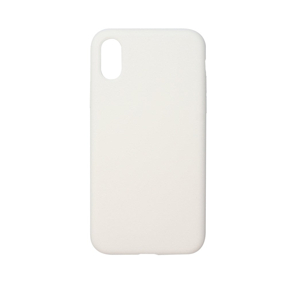 GreenMind iPhone X / XS Fôret Silikon Deksel - Hvit