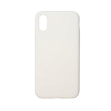 GreenMind iPhone X / XS Fôret Silikon Deksel - Hvit
