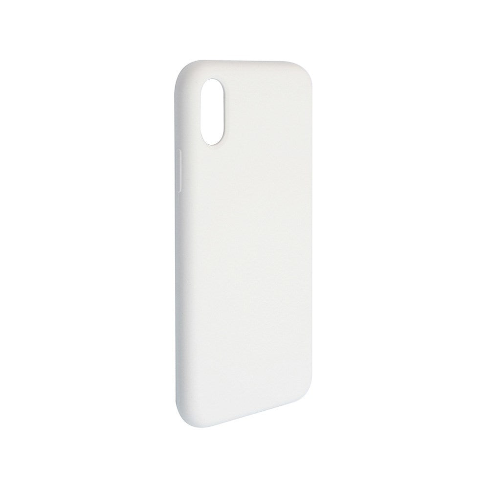 GreenMind iPhone X / XS Fôret Silikon Deksel - Hvit