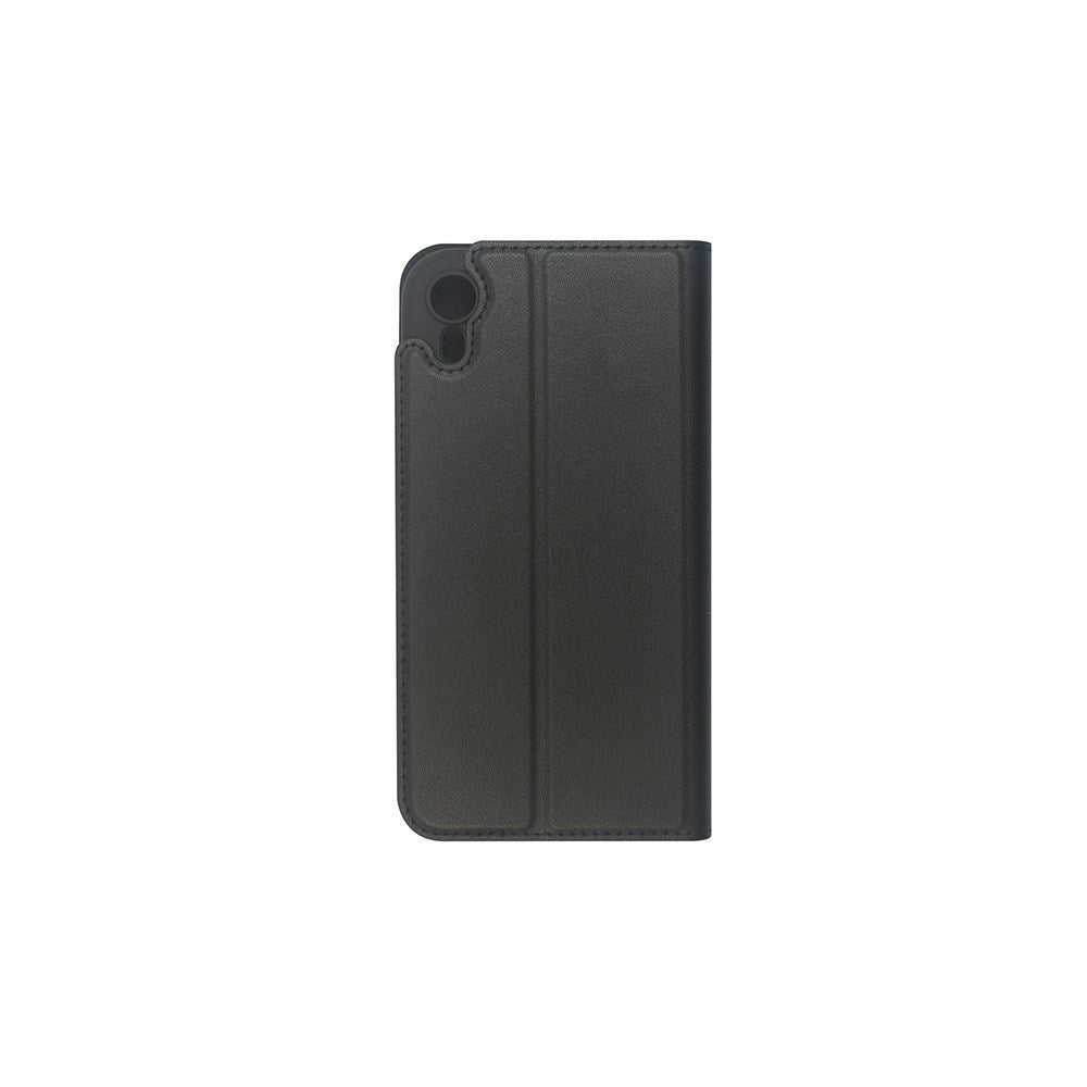GreenMind iPhone XR Kunstskinn Flip Deksel m. Kortholder & Ståfunksjon - Svart