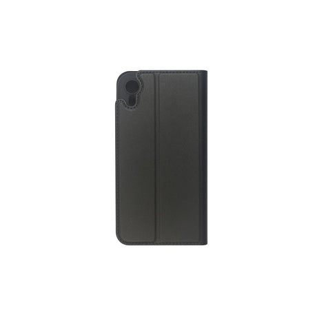 GreenMind iPhone XR Kunstskinn Flip Deksel m. Kortholder & Ståfunksjon - Svart