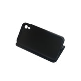 GreenMind iPhone XR Kunstskinn Flip Deksel m. Kortholder & Ståfunksjon - Svart
