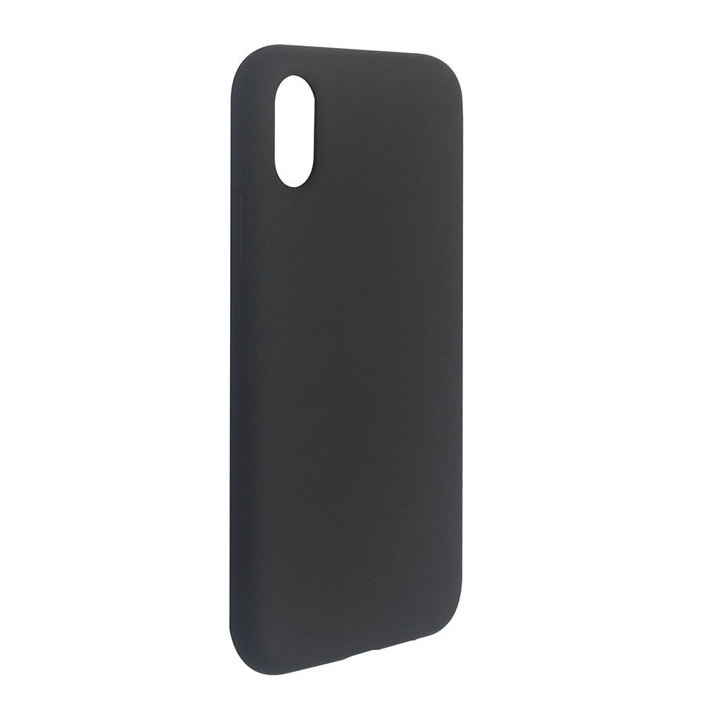 GreenMind iPhone XS Max Fôret Silikon Deksel - Svart