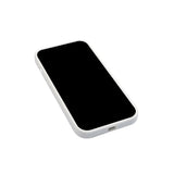 GreenMind iPhone 12 / 12 Pro Fôret Silikon Deksel - Hvit