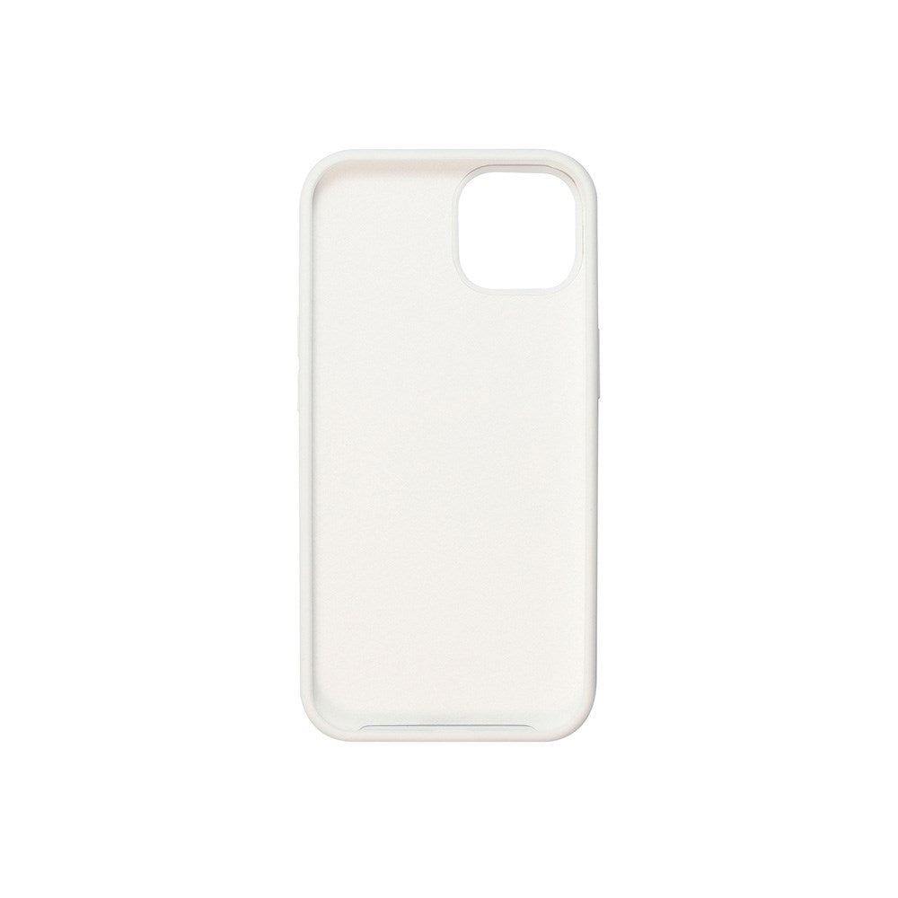 GreenMind iPhone 12 Mini Fôret Silikon Deksel - Hvit