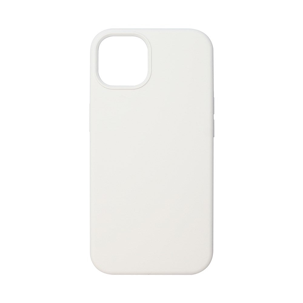 GreenMind iPhone 13 Fôret Silikon Deksel - Hvit